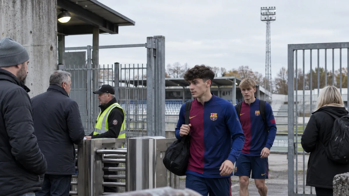 Barcelona harjoitteli reservijoukkueen kanssa maaottelutauolla