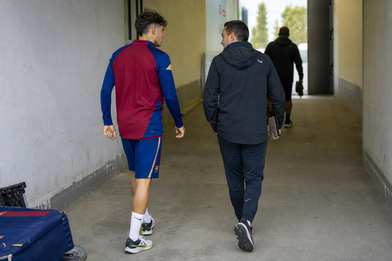 Xavi Espart nousi Barcelonan edustusjoukkueeseen ja sai numeron 12